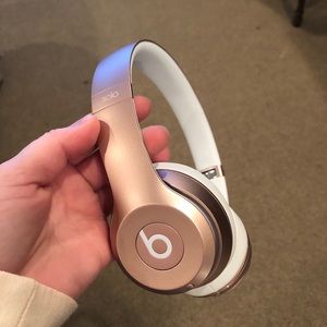 Beats Headphones pink